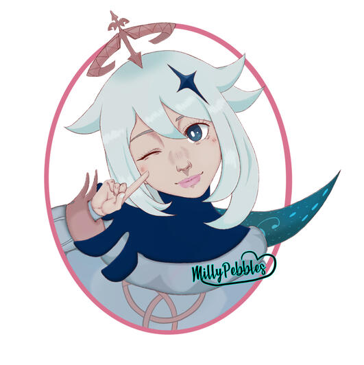 Paimon Keychain Design | 2021