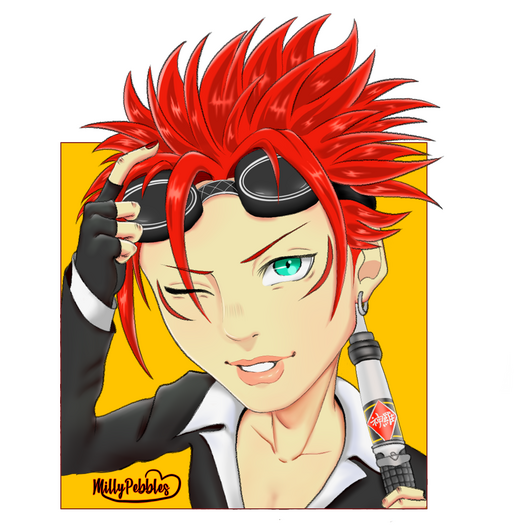 Reno Chibi Keychain Design | 2021