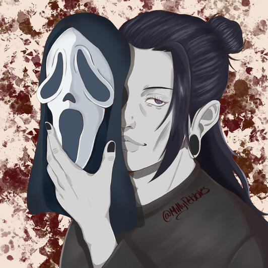 Geto x Ghostface Portrait | 2025