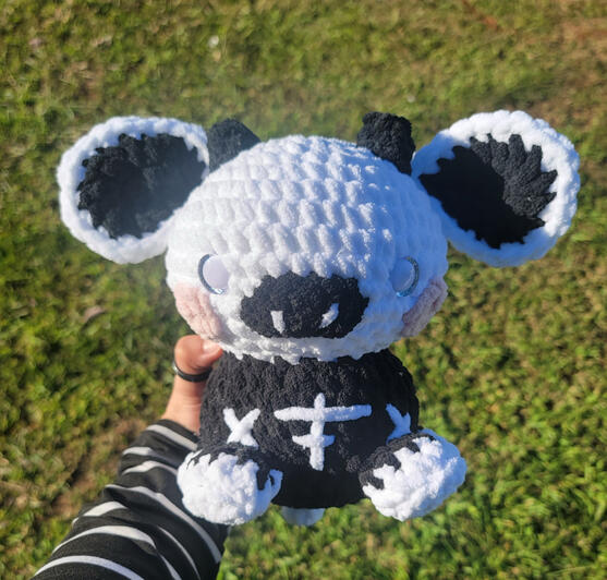 Skeleton Cow Plush Skeleton Cow Plush