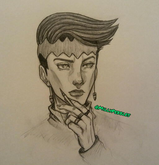 Rohan Sketch (he’s wearing my rings) Rohan Sketch (he’s wearing my rings)